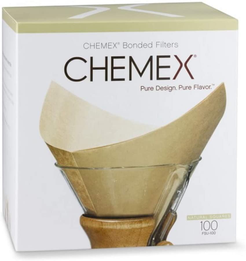 Chemex Bonded Filter - Natural Square - 100 ct