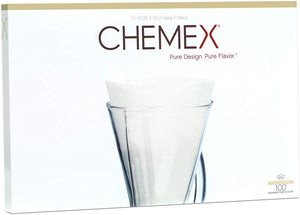 Chemex Bonded Filter - Half Circle- 100 ct