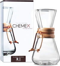 Load image into Gallery viewer, Chemex 3 Cup Glass Coffee Maker